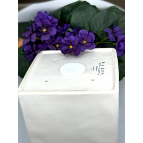 Rae Dunn Ceramic Birdhouse With "Peace" Design - Picture 5 of 9